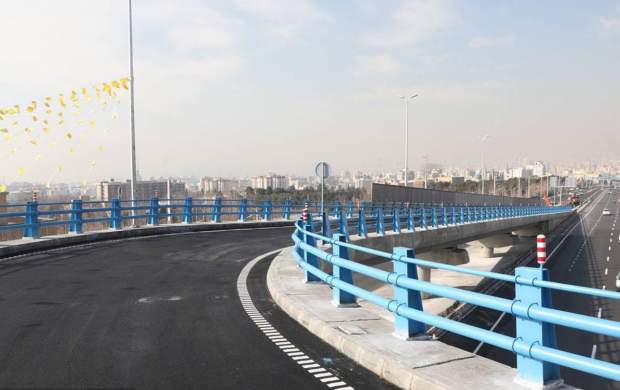 افتتاح اولین پل مجهز به سامانه برف‌زدایی