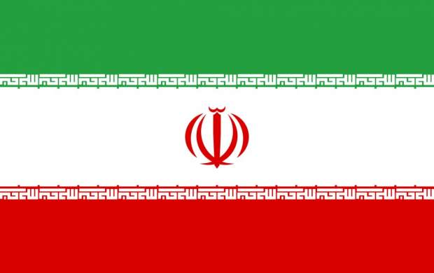 پرچم ایران بر ایوان نقاره‌خانه حرم رضوی
