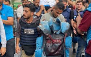 شهادت ۴ خبرنگار دیگر در نوار غزه