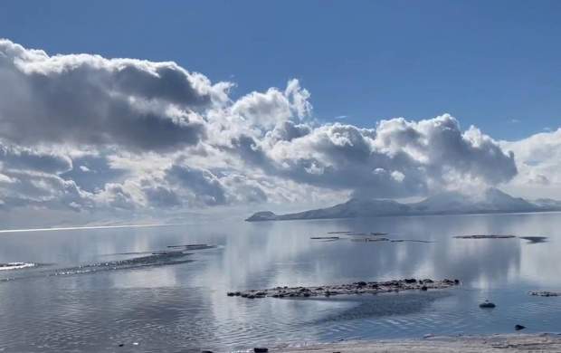 قلب دریاچه ارومیه دوباره تپید