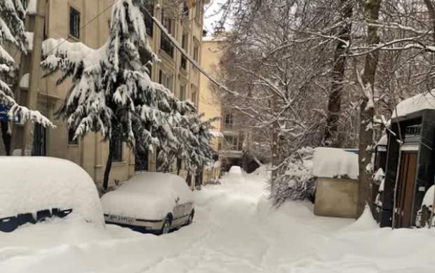 جزئیات برف ۵ روزه تهران اعلام شد