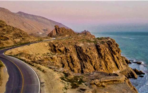 زیباترین جاده‌ ساحلی ایران