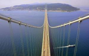 بلندترین پل معلق جهان با مهندسی شگفت انگیز