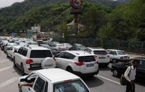 ترافیک فوق سنگین در خروجی شرق ‌ تهران