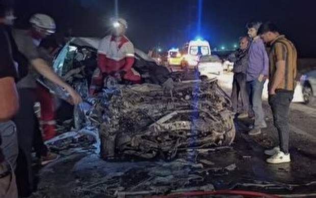 تصادف مرگبار در کرمان با ۶ کشته