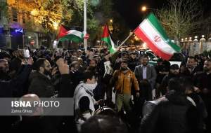 اجتماع مردم تبریز در حمایت از حمله سپاه  
