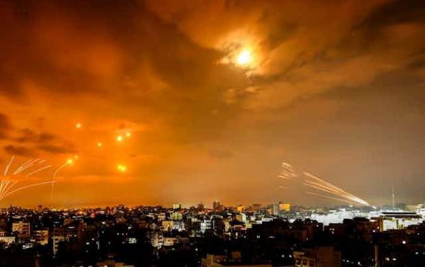 خوشحالی مردم غزه از حمله سپاه به اسرائیل
