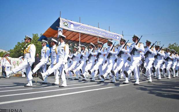 رژهٔ نیروی دریایی ارتش در ساری