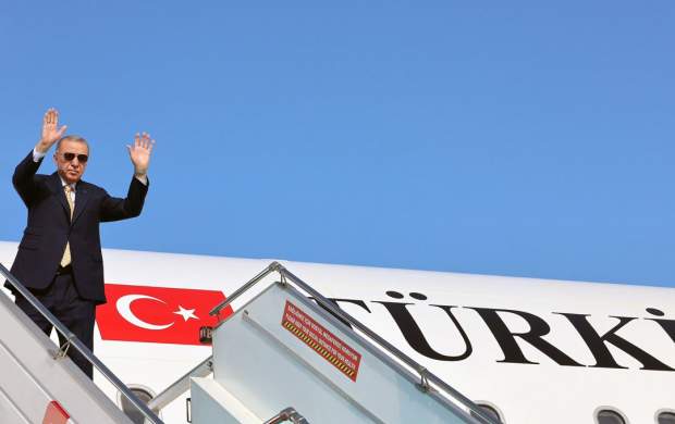 اردوغان بعد از ۱۲ سال وارد بغداد شد