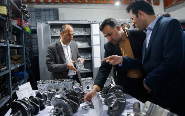 اولین موتور بنزینی ۶ سیلندر ساخت ایران  
