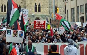 تحصن در ۴۰ دانشگاه آمریکا و کانادا برای غزه