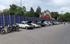 شبیخون پلیس آگاهی تهران به ۵۷ سارق خودرو