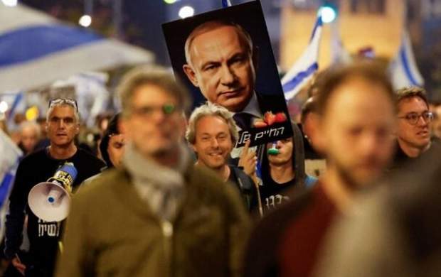 تظاهرات گسترده در فلسطین علیه نتانیاهو