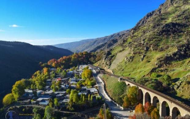 روستایی زیبا و چشم‌نواز در دل زاگرس