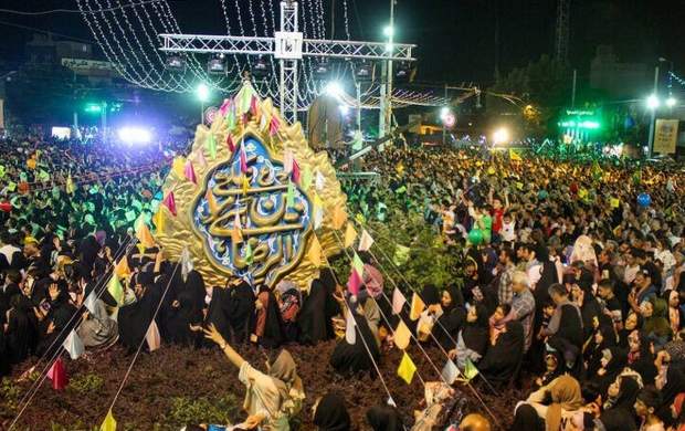 سرود «ایران حرم است» در جشن امام رضایی‌ها