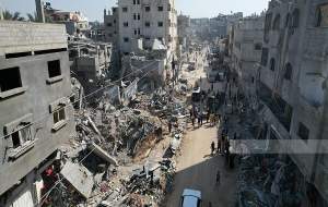 تخریب ۶۰۰ مسجد و ربایش ۱۰۰۰ جسد در غزه