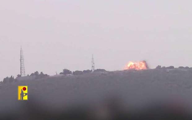 نابودی توپخانه صهیونیست‌ها توسط حزب‌الله