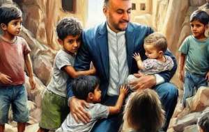 طرح/ وزیر خارجه کودکان غزه