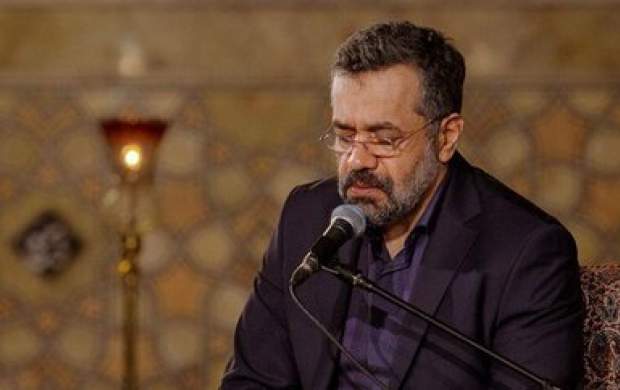 لحظه تسلیت محمود کریمی به رهبرانقلاب