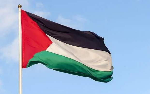 اهتزار پرچم فلسطین بر ساختمان پارلمان ایتالیا