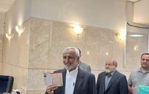 فیلم/ حضور نادران در ستاد انتخابات کشور  <img src="https://cdn.jahannews.com/images/video_icon.png" width="16" height="16" border="0" align="top">