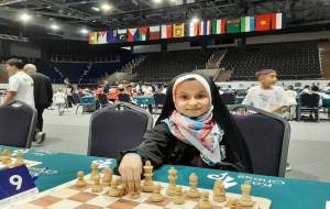درخشش دختر محجبه شطرنج ایران