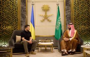 زلنسکی و بن سلمان دیدار کردند