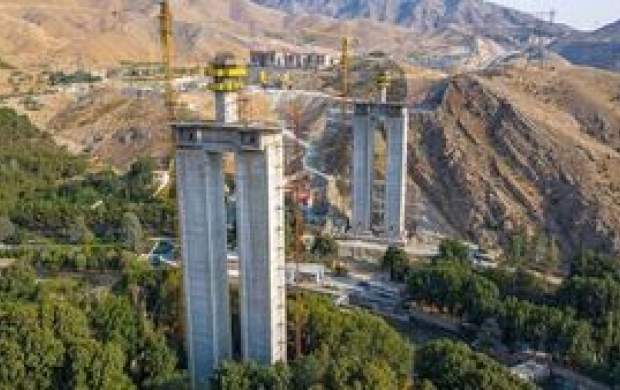 بلندترین پل خاورمیانه به نام شهید رئیسی