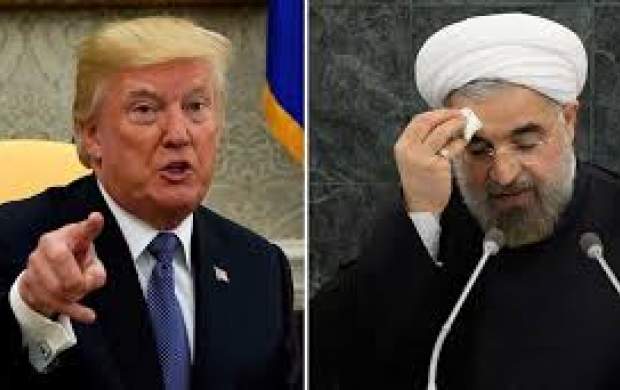 اظهارات جدید ترامپ درباره دولت روحانی