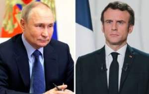 مکرون: آماده گفت وگو با پوتین هستم