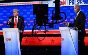 حواشی مناظره انتخاباتی آمریکا +تصاویر  <img src="https://cdn.jahannews.com/images/picture_icon.png" width="16" height="16" border="0" align="top">