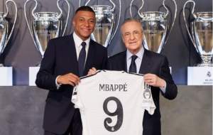 از امباپه رونمایی شد +عکس