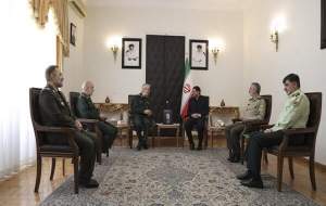 دیدار فرماندهان عالی نیروهای مسلح با مخبر