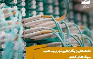 اختصاص رایگان فیبر نوری به همه سینماها