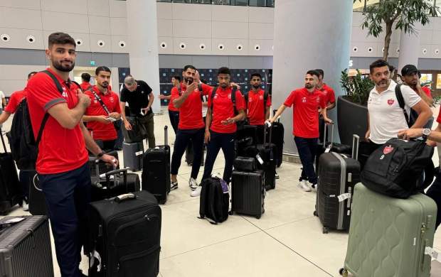 کاروان پرسپولیس به ترکیه رسید