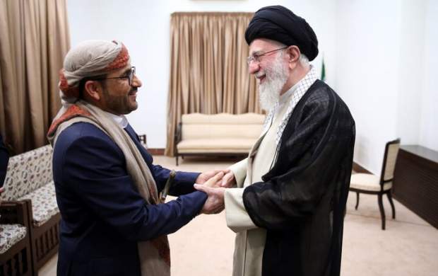دیدار سخنگوی انصارالله یمن با رهبر انقلاب