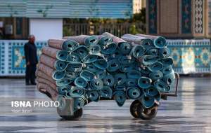 تصاویر خدمات فرش حرم امام رضا(ع)  <img src="https://cdn.jahannews.com/images/picture_icon.png" width="16" height="16" border="0" align="top">