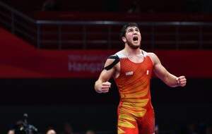 رجزخوانی پدیده ۲۲ ساله در کشتی المپیک