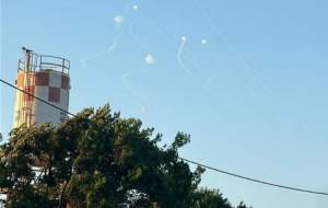 حزب‌الله مقر پدافند هوایی اسرائیل را راکت‌باران کرد