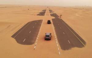 فیلم/ جاده‌ها در امارات بعد از طوفان شن  <img src="https://cdn.jahannews.com/images/video_icon.png" width="16" height="16" border="0" align="top">