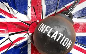 آمار صعودی تورم در بریتانیا