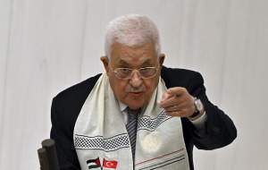 محمود عباس در ضیافت شام ترکیه شرکت نکرد