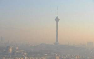 هوای تهران آلوده است