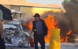 تصادف زنجیره‌ای و انفجار پراید در ایلام  <img src="https://cdn.jahannews.com/images/video_icon.png" width="16" height="16" border="0" align="top">