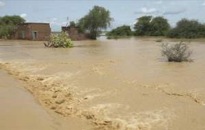 فرو ریختن سد در سودان جان ۶۰ نفر را گرفت