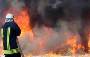 شاهکار آتش نشانی قم