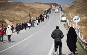 ورود بیش از ۶ هزار زائر پیاده به مشهد مقدس