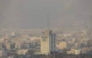 هوای تهران در مرز آلودگی است