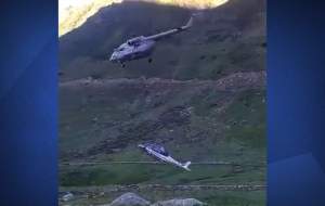 سقوط بالگرد در حال حمل از بالگرد دیگر  <img src="https://cdn.jahannews.com/images/video_icon.png" width="16" height="16" border="0" align="top">