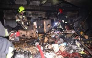 آتش سوزی واحد تجاری هتلی در مشهد مهار شد